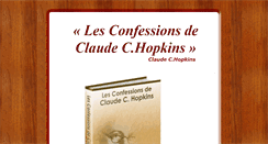 Desktop Screenshot of confessions-c-hopkins.ebooksphere.net