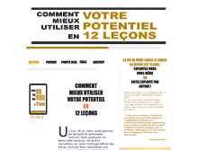 Tablet Screenshot of comment-mieux-utiliser-votre-potentiel.ebooksphere.net